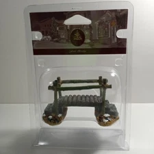2003 Lemax Christmas Village Accessories Enchanted Forest Foot Bridge Landscape