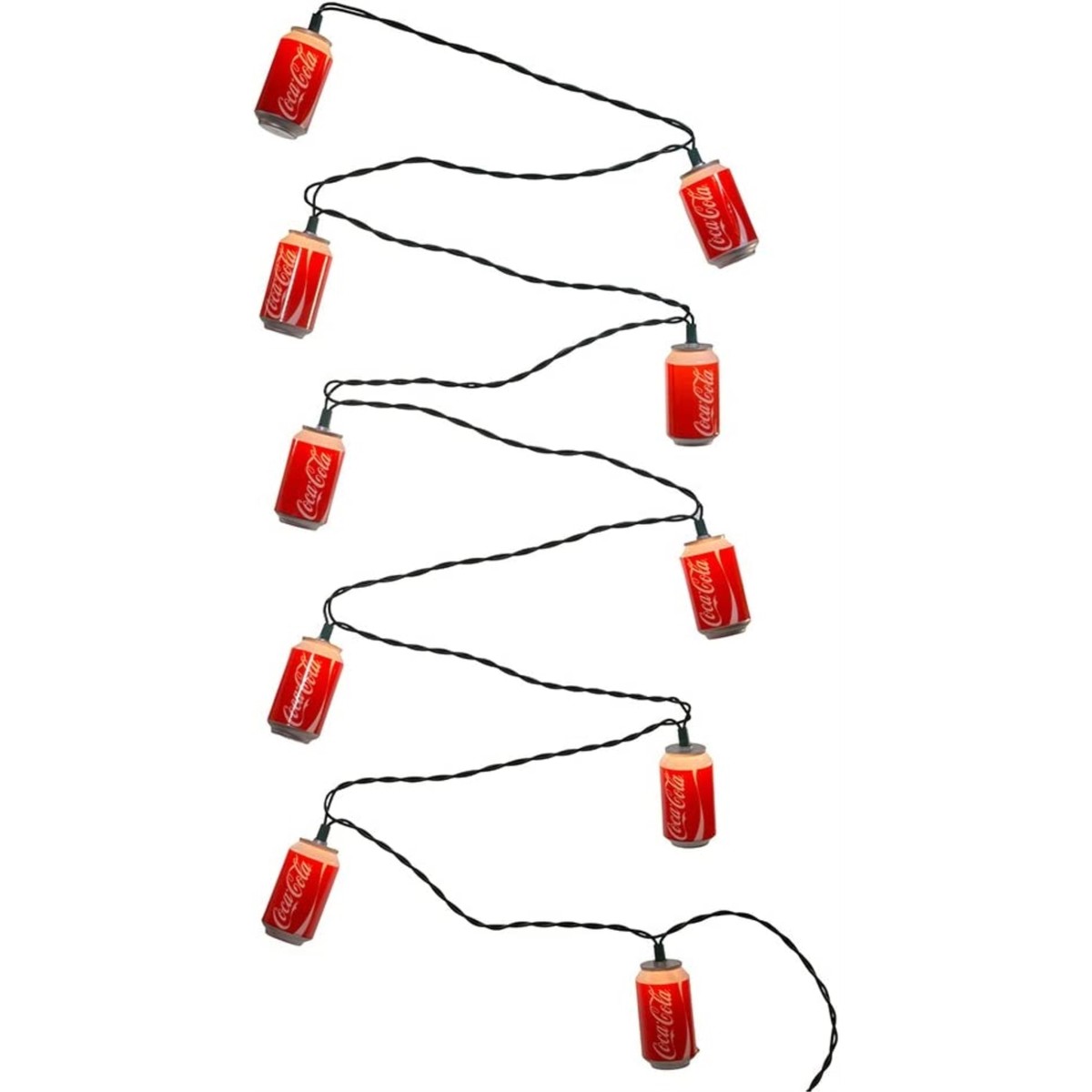 Coca-Cola Fun Lights 10個セット 10 Vintage Coca-Cola Blow Mold