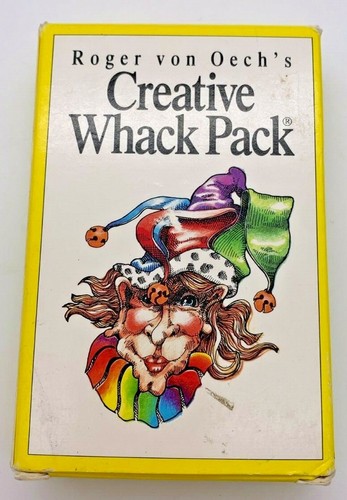 VTG 1992 Creative Whack Pack cards stimulation inspiration action Roger von Oech - Picture 2 of 8