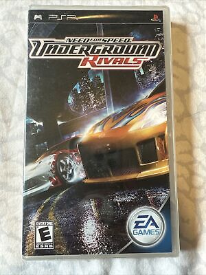 NEED FOR SPEED: Underground Rivals NFS Sony PlayStation PSP Portable Video  Game $19.95 - PicClick AU