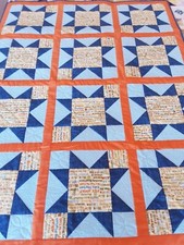 Flying high in the sky baby quilt