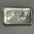International Silver Limited Inc RARE Vintage Ingot 1 Troy Oz .999 Fine Bar Meda