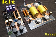 6SN7 6N8P  tube preamp + power supply DIY kit...