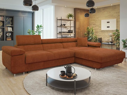 Ekcsofa Toleno Mini Wohnzimmer Eckcouch Schlafsofa Ecke mit Schlaffunktion NEU - Bild 61 von 66