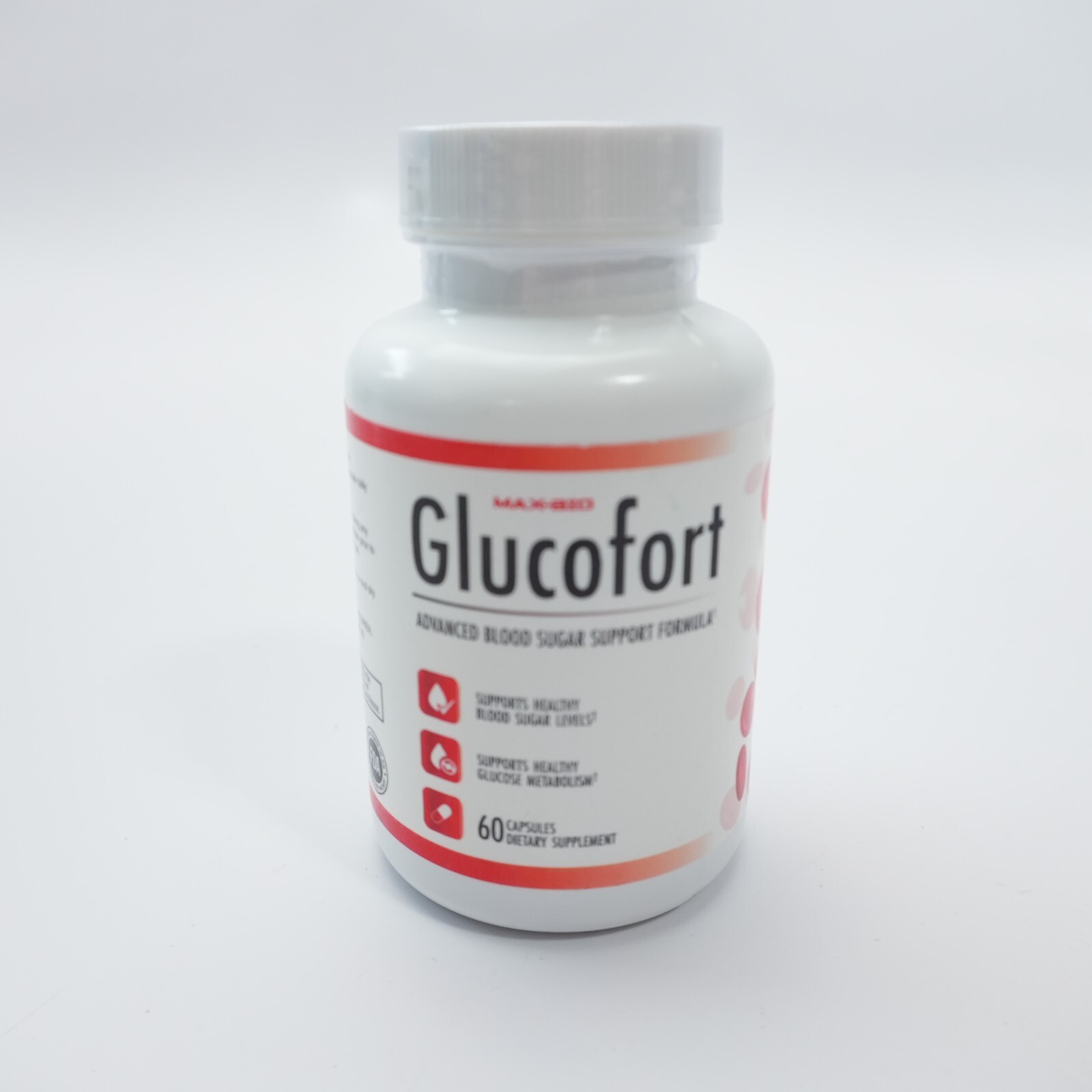 Glucofort Max Blood Sugar Support Supplement - 60 Capsules