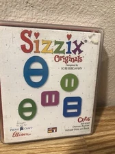 Sizzix Large Red Original Die Cutter CHARMS, BUCKLES Scrapbook Card Lace 38-1049