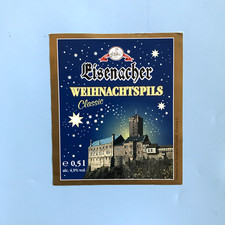 Altes Bieretikett  , EISENACHER Brauerei + 2010 , Eisenach / Thüringen #1045#