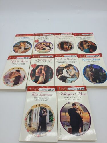 Lot of 10 Harlequin Presents Contemporary Romance Paperback Books 2008 lot2