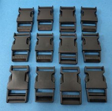 SET of 12 Snap Side Release Buckles -1" Webbing Repair Military Backpack luggage