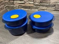 Tupperware Tupper Warm up Mikrowelle Mikrowellenbehälter blau 400 800 ml