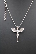 Collana da donna catena da donna angelo fede sicurezza amore chiesa