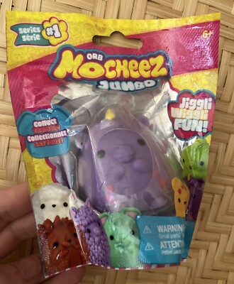 NEW Orb MOCHEEZ Jumbo Series 1 Purple Unicorn - Collectible Jiggly
