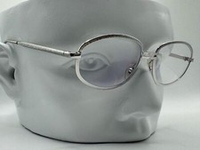 NEW Vintage Eyeglasses  Non Rx  Silver  Clear AR Lens  1960s Style