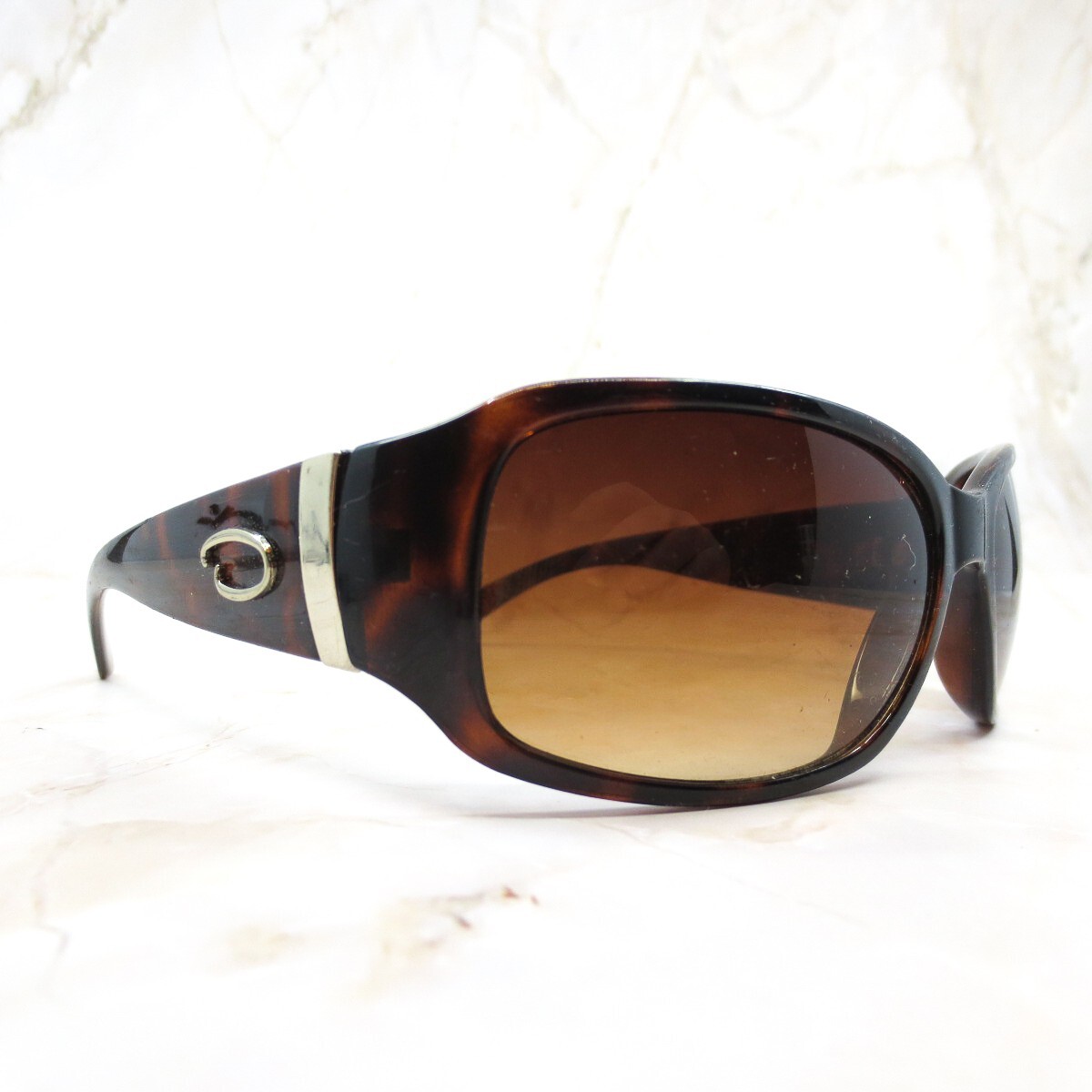 Oscar de la Renta Dark Brown Sunglasses Oscar De La Renta Ladies Sunglasses Oversized Black and  main image 4