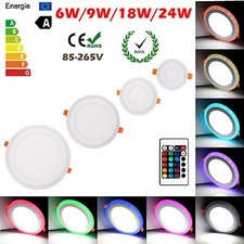 White RGB Dual Color LED Light LED Ceiling Re...