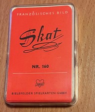 Karty skat francuski arkusz nr 160 - rzadkość