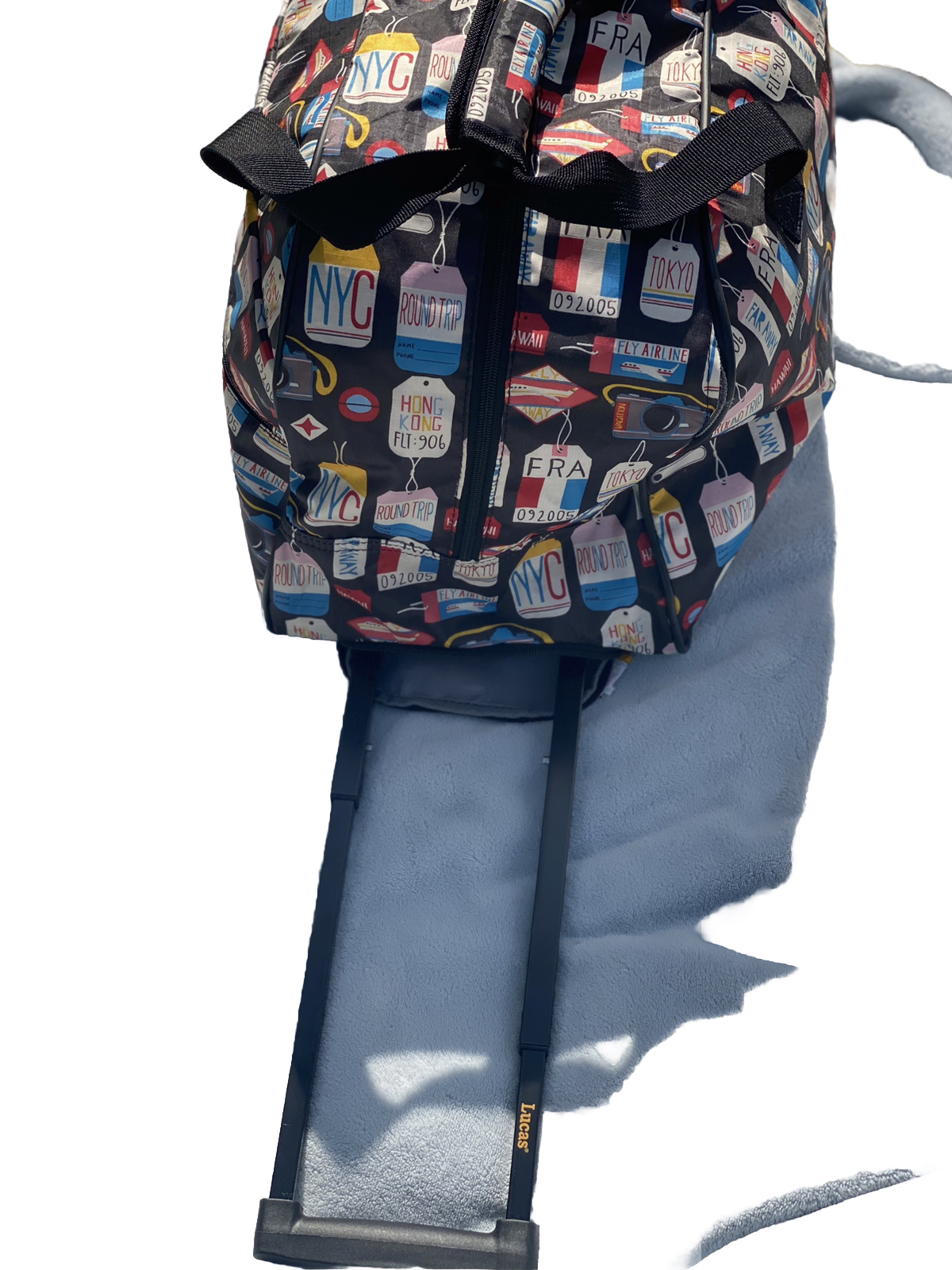 Lucas Designer Carry On Luggage Collection - 22 Inch Lightweight Travel Bag