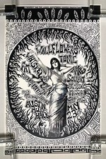 WALLFLOWERS WHISKEYTOWN 1998 Rock For The Roses Austin Music Hall Concert POSTER