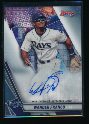 Psa 10 2019 Bowman Wander Franco Paper Rookie Card Qty Tampa Bay Rays Baseball Com Sammeln Seltenes