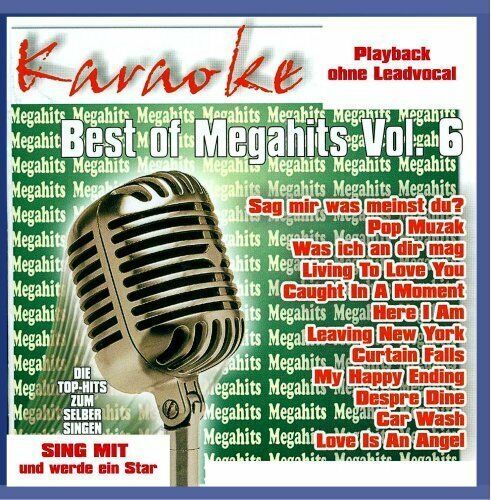 Karaoke CD+G-Best of Megahits 6 (2005) [CD] Sag mir, was du meinst du?, Pop M...