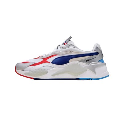Puma BMW MMS RS-X3 Jr Puma White-Gray Violet-Marina 306611-01 Grade-School