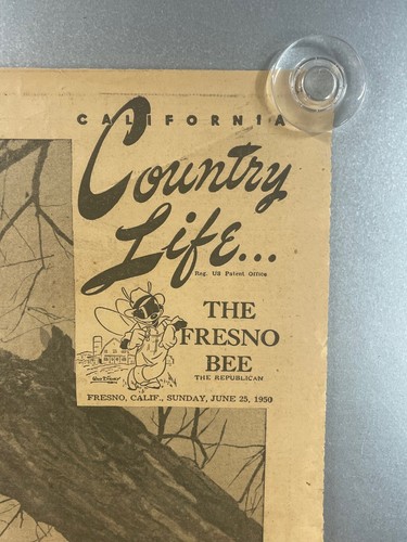 California Country Life Fresno June 25th Just the Cover 1st page of Newspaper - Picture 5 of 12