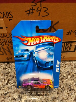 FIREBIRD HOTWHEELS ホットウィール ファイヤバード Hot Wheels 2006 Mainline #198 Hot Bird Purple Pontiac