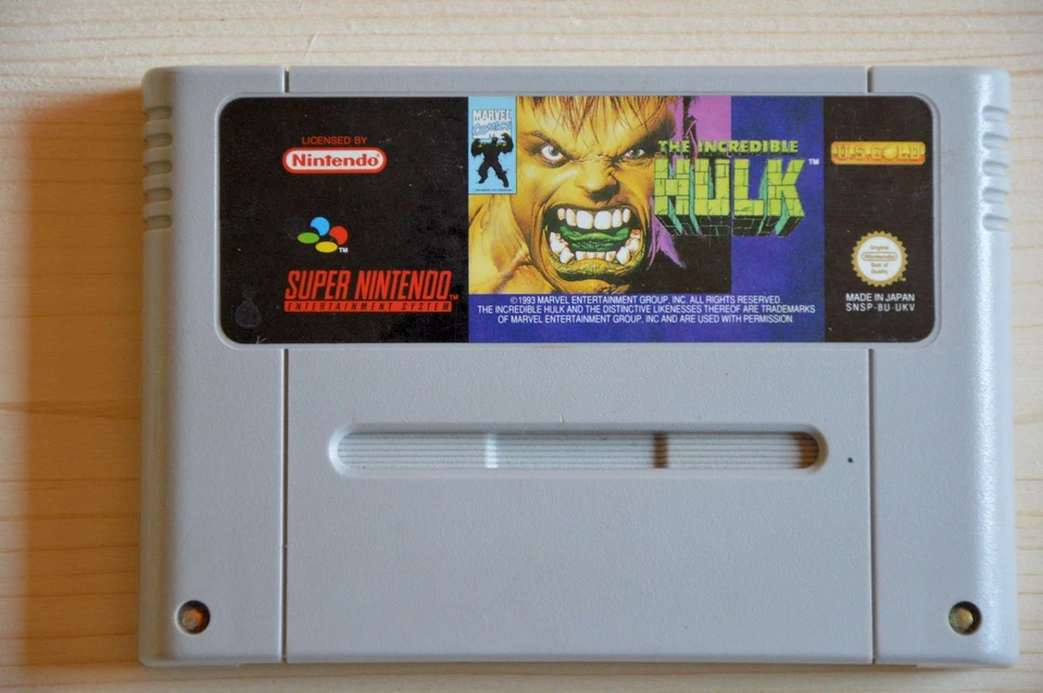 SNES - The Incredible Hulk für Super Nintendo - Bild 1 von 1