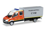 "Herpa 092791 Spur H0 1/87 Mercedes-Benz Sprinter Mzf \"Feuerwehr DüSseldorf\""