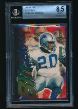 1997 Fleer Ultra Blitzkrieg #10 Barry Sanders BGS 8.5