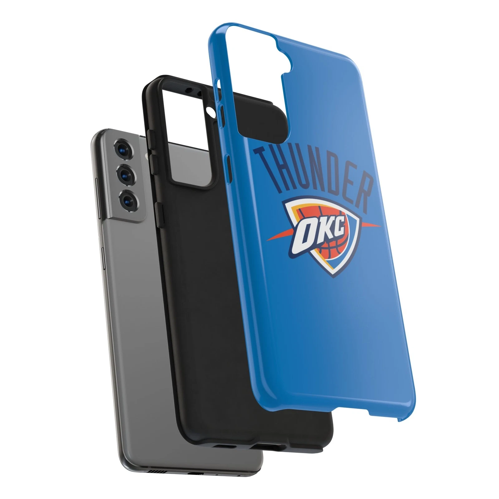 OKC Thunder Tough Phone Case, NBA Finals Playoffs, iPhone Samsung - Basketball