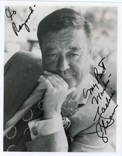 Jackie Gleason - Secretarial Signed Photograph