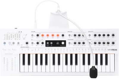 Arturia MiniFreak Vocoder 37-key Hybrid Synthesizer - White
