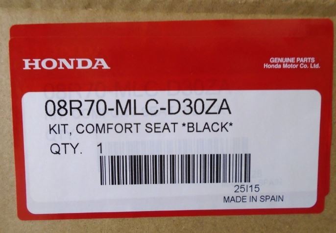 NEW 2024+ Genuine OEM Honda XL750 Transalp Comfort Seat Black