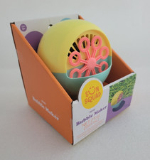 SUN SQUAD Mini Bubble Maker Fun Bubble Toy for Kids Ages 3