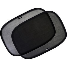 2-Pack Car Window Shades by - 19 x 12 in Side Window Cover for SUVs, Sedans,