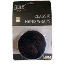 Image of Everlast Classic Hand Wraps - Black 120” W39