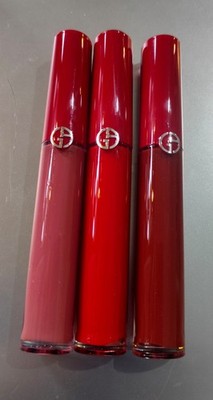 LOT 3 Giorgio Armani Lip Maestro Liquid Lippenstift 206-401-500