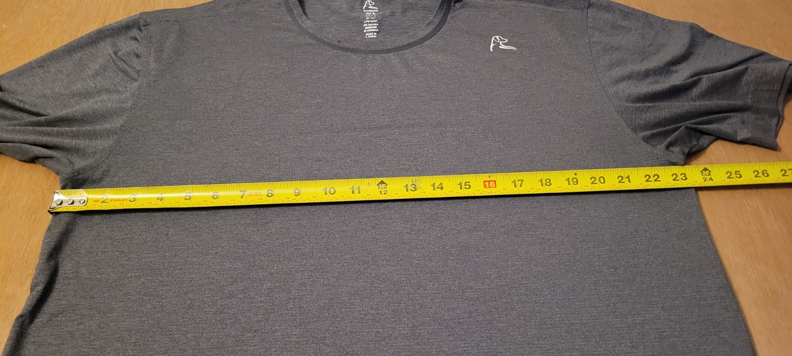 Rhoback Mens XL Solid Gray Performance Stretch Cr… - image 7