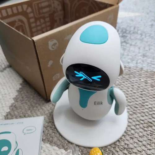 Eilik Robot Toy White-Blue Emotion Expression Robot Official