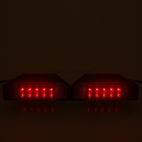 2PCS Rear Smoke LED Tail Light Lamps For 2017-20 Polaris Ranger 900 XP 1000 UTV - Picture 20 of 20