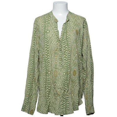 Stajl, Bluse, Größe: L/XL, Grün/Beige, Print, Damen #ikF