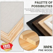 Bulletin Board Cork Board Linen Frame 18"x24" Wall Mounted Pin Board Natural