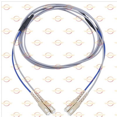 Armored Cable Fiber Patch Cord SC to SC UPC Pigtail Multi-Mode Cables Duplex 10M