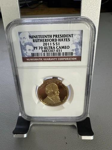 2011 Rutherford Hayes Nineteenth President Dollar NGC PF 70 UCAM
