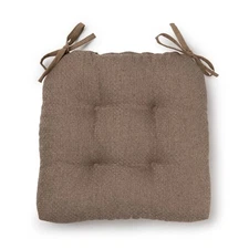  Shredded Memory Foam Chair Cushion, 16" x 14.5", Tan, Single
