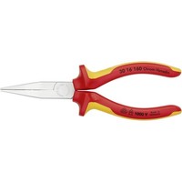 Knipex 30 16 160 Vde Flachzange Gerade Chrom-Vanadium Elektrostahl 160 Mm