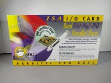 Vintage Brand New in Box DOS Windows 95/98 ISAI/O CARD Factory Sealed New