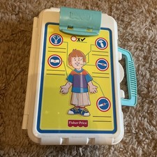 Vintage 1997 Fisher Price Toys Medical Kit Doctor Nurse Play Set
