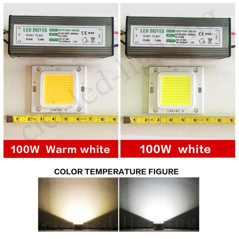 10W 20W 30W 50W 70W 100W LED Chip Bulb Driver Power Waterproof Supply High SMD - Image 2 of 4